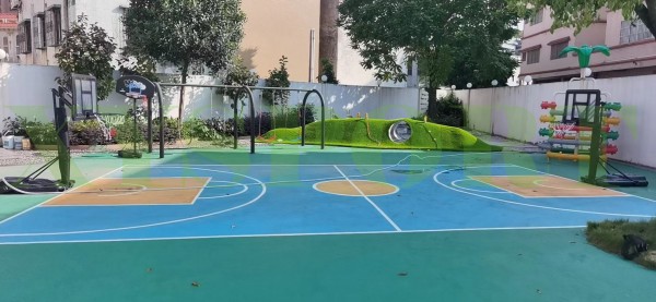 江门**幼儿园篮球场