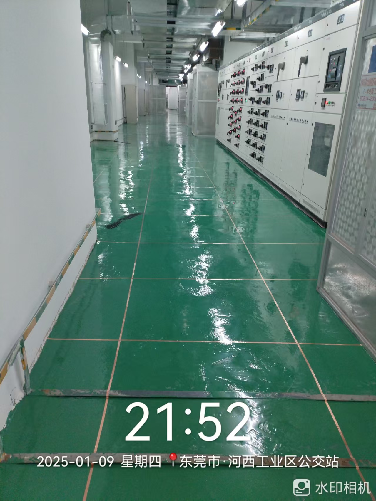 洪梅防静电自流平地坪工程